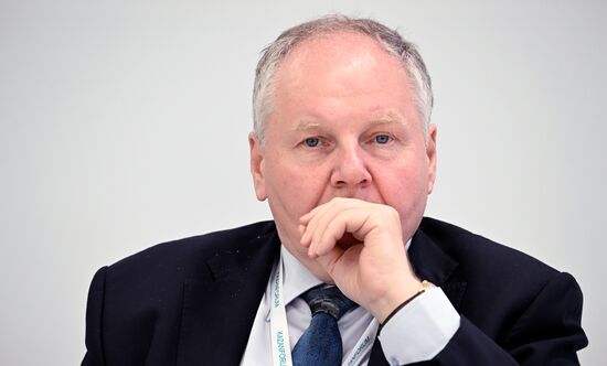 Nikolay Murashov, Deputy Director of the National Computer Incident Coordination Center. State and Business in Digital Security, a session during the 14th Russia - Islamic World: KazanForum International Economic Forum. Crediting the source is mandatory when using the photo. Location: Russia, Republic of Tatarstan, Kazan. Author: Alexey Maishev/ANO “Directorate for Sports and Social Projects”. KAZANFORUM 2023. State and Business in Digital Security