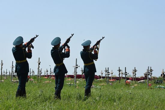 Russia Ukraine Military Operation Remains Reburial