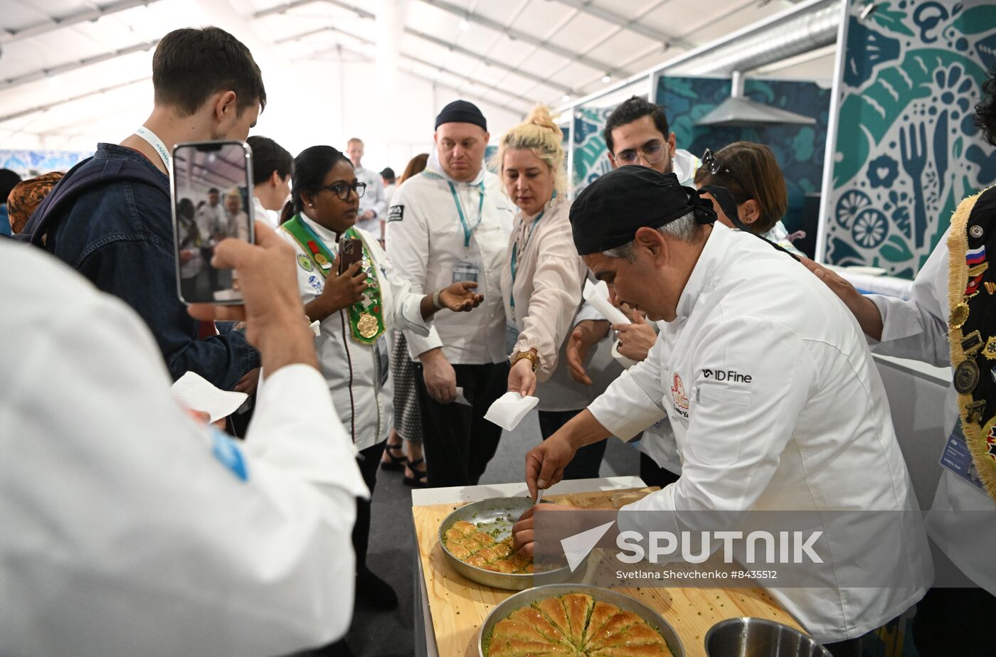 KAZANFORUM 2023. Dialogue of Cultures: Opening of the International Cup of Chefs KazanForum 2023