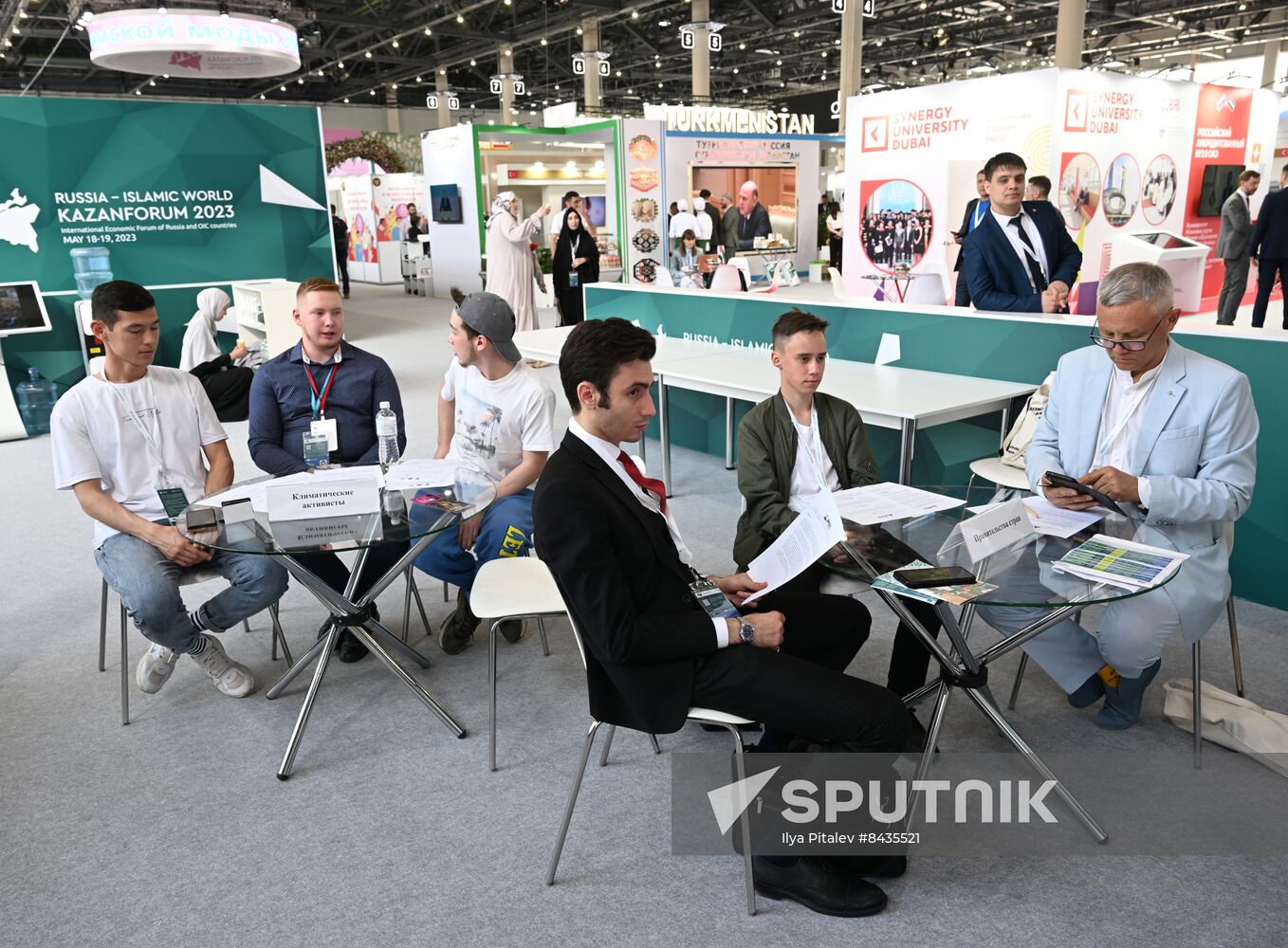 KAZANFORUM 2023. Conducting a climate business game on the model of EN-ROADS