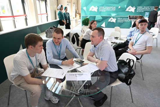 KAZANFORUM 2023. Conducting a climate business game on the model of EN-ROADS