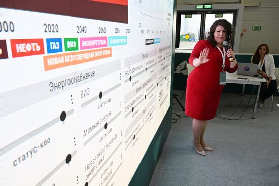 KAZANFORUM 2023. Conducting a climate business game on the model of EN-ROADS