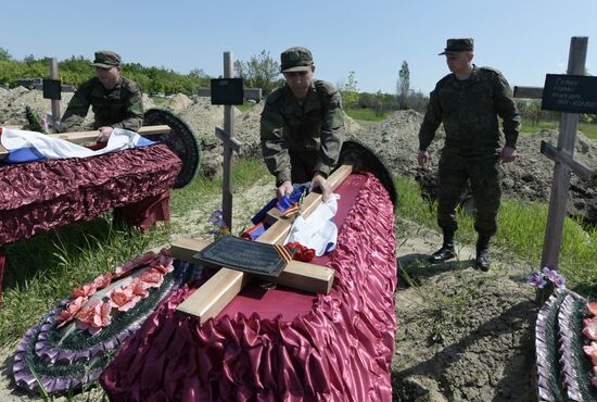 Russia Ukraine Military Operation Remains Reburial