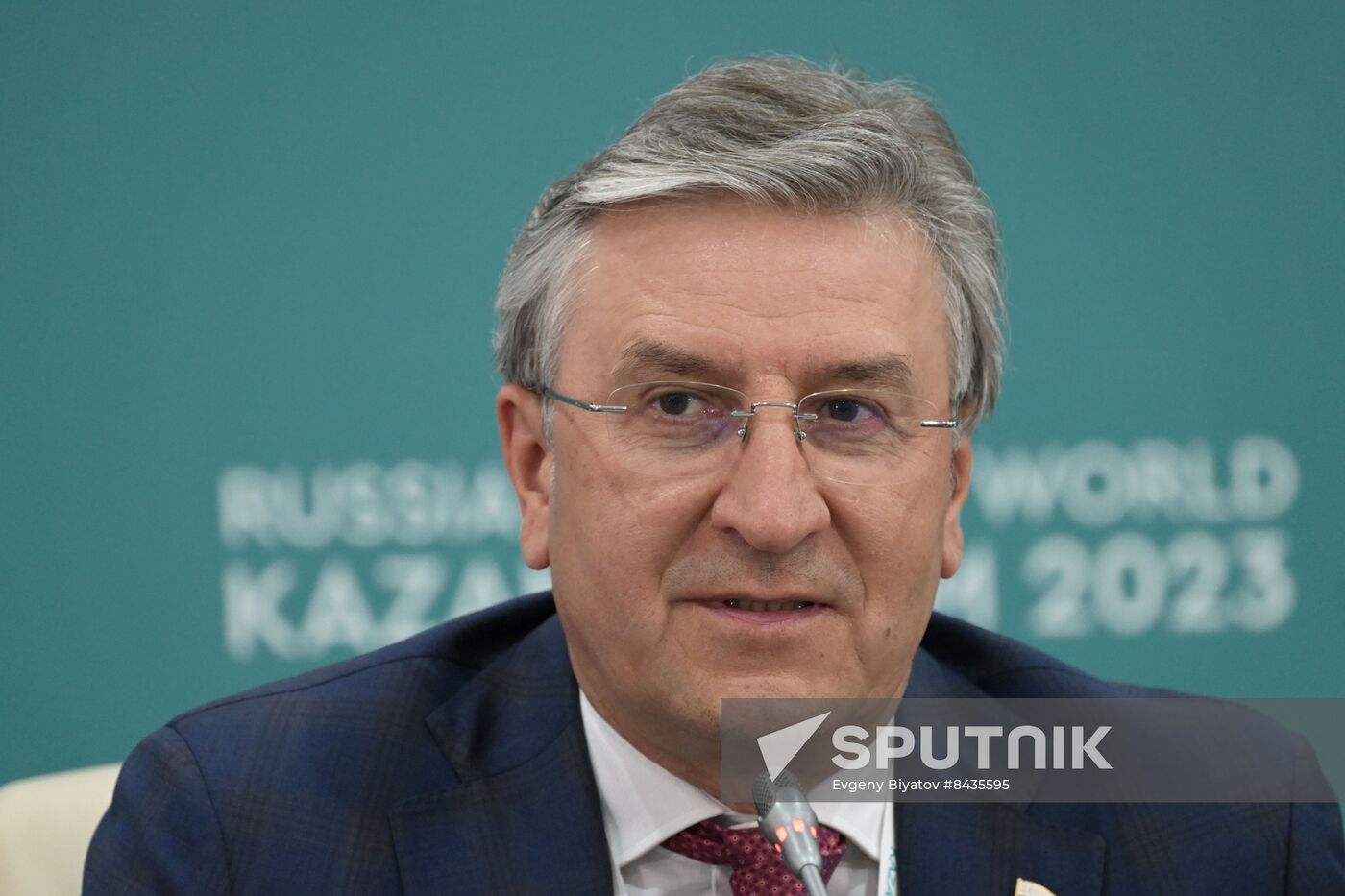 KAZANFORUM 2023. News conference, International Cooperation and Innovation: New Opportunities and Prospects for Cooperation with the Persian States