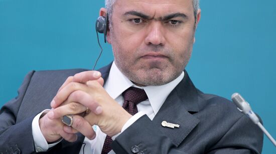 Ecevit Oktem, CEO of Coşkunöz Alabuga, at the session, My Investment Success in Russia, held as part of the 14th Russia - Islamic World: KazanForum International Economic Forum. Crediting the source is mandatory when using the photo. Location: Russia, Republic of Tatarstan, Kazan. Author: Pavel Lisitsyn/ANO “Directorate for Sports and Social Projects”. KAZANFORUM 2023. My Investment Success in Russia