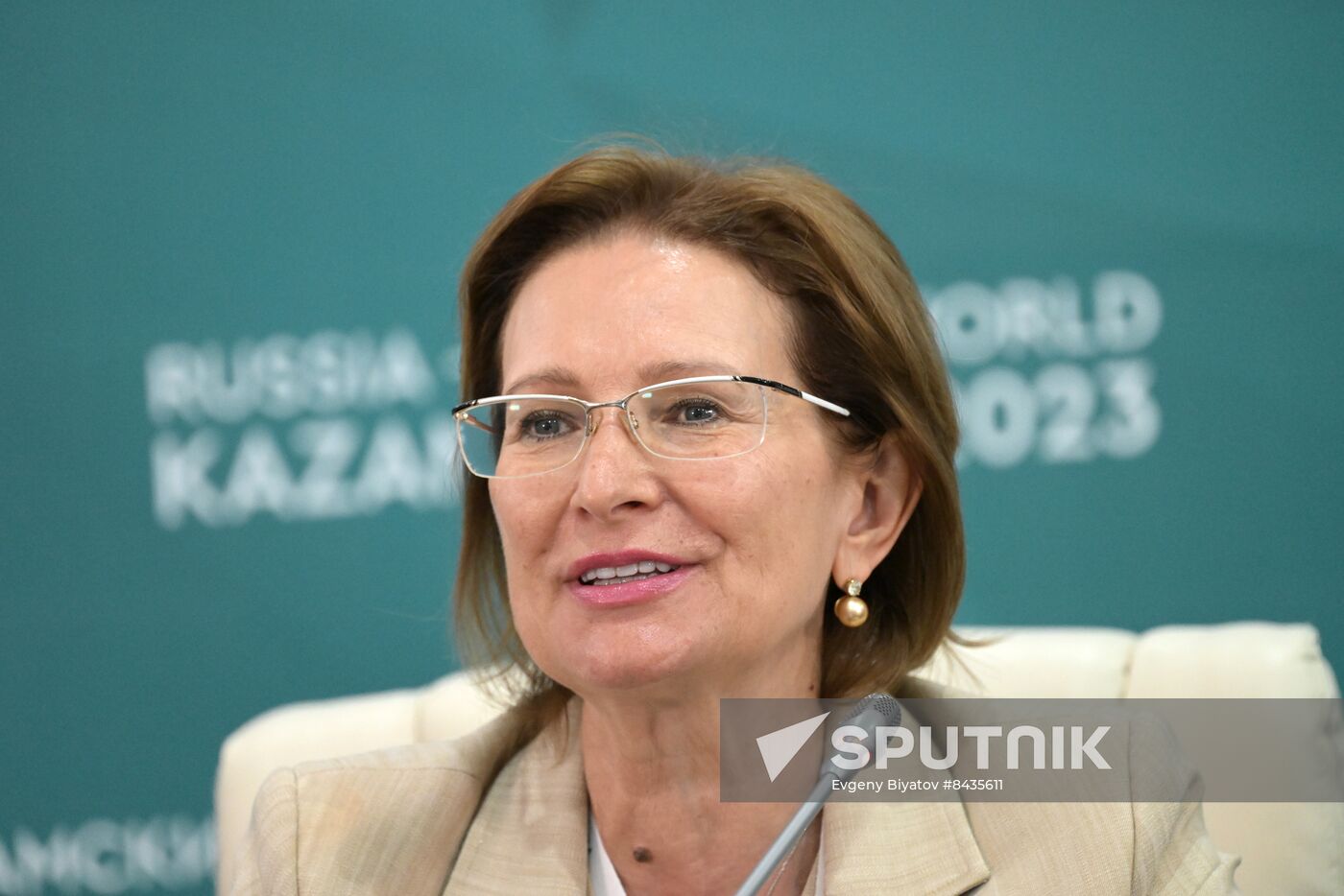 KAZANFORUM 2023. News conference, International Cooperation and Innovation: New Opportunities and Prospects for Cooperation with the Persian States