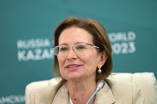 KAZANFORUM 2023. News conference, International Cooperation and Innovation: New Opportunities and Prospects for Cooperation with the Persian States