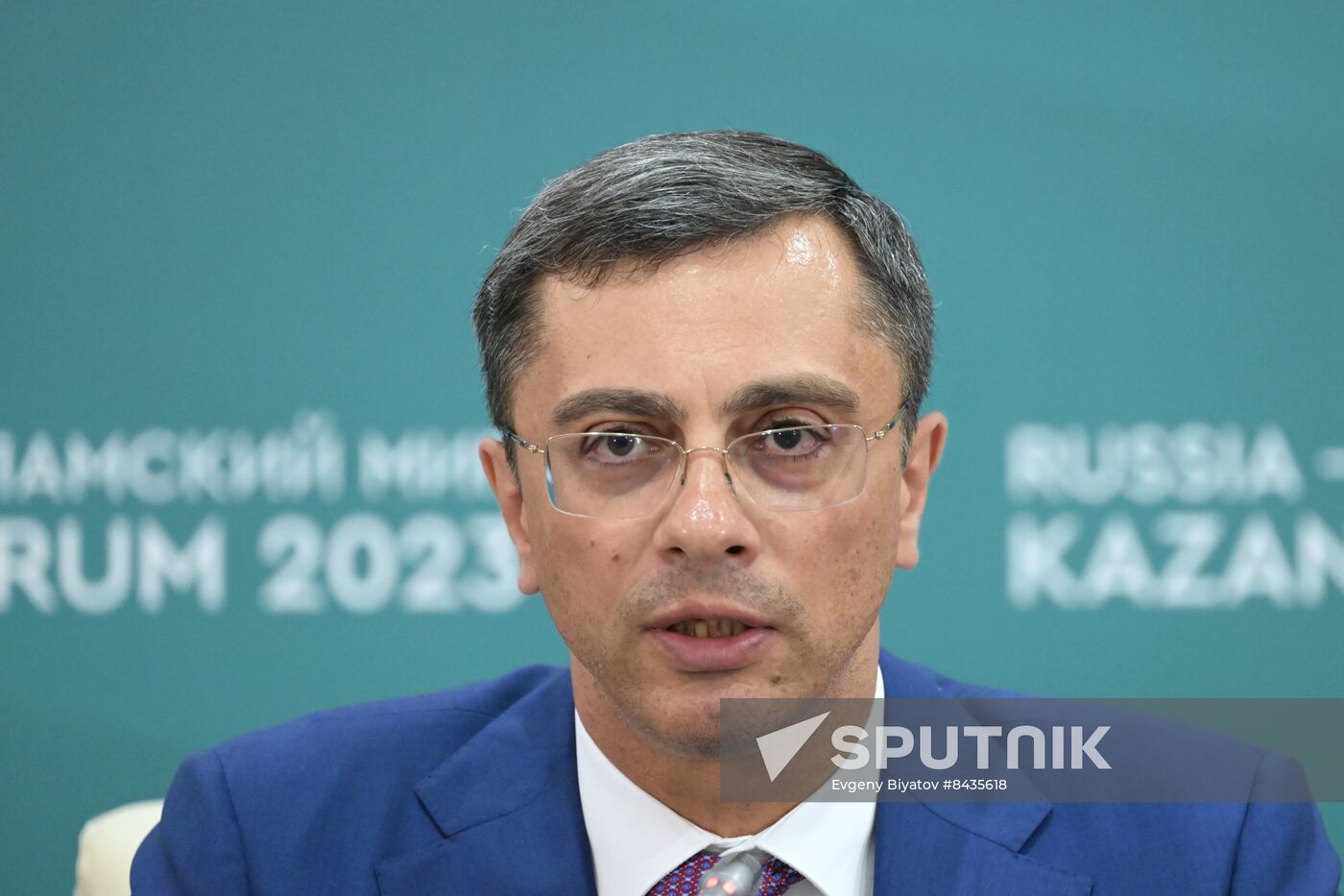 KAZANFORUM 2023. News conference, International Cooperation and Innovation: New Opportunities and Prospects for Cooperation with the Persian States