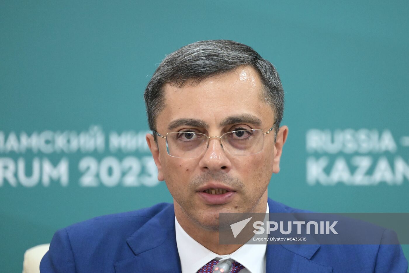 KAZANFORUM 2023. News conference, International Cooperation and Innovation: New Opportunities and Prospects for Cooperation with the Persian States