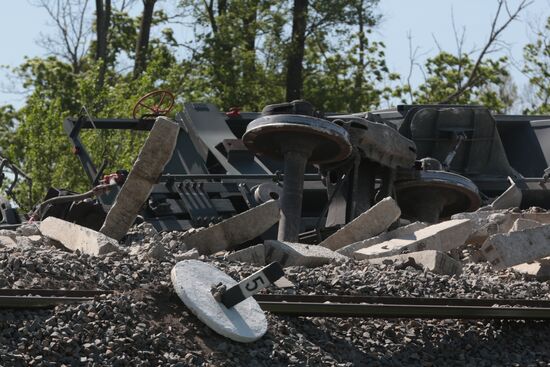 Russia Crimea Railway Explosion