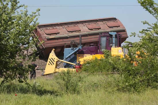 Russia Crimea Railway Explosion