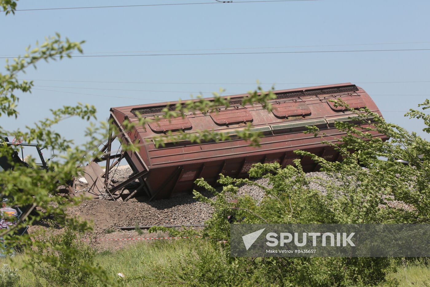 Russia Crimea Railway Explosion