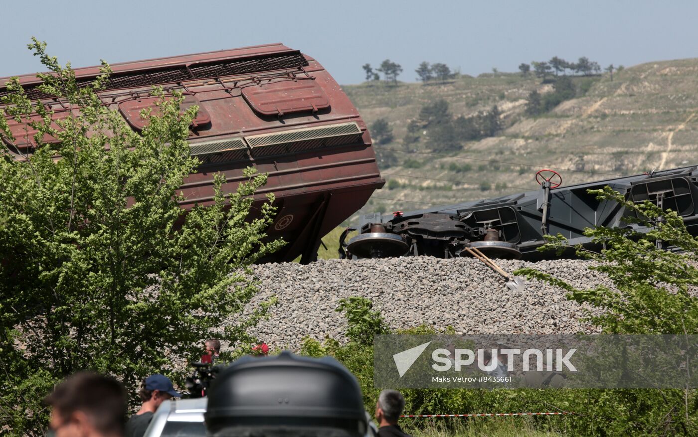 Russia Crimea Railway Explosion