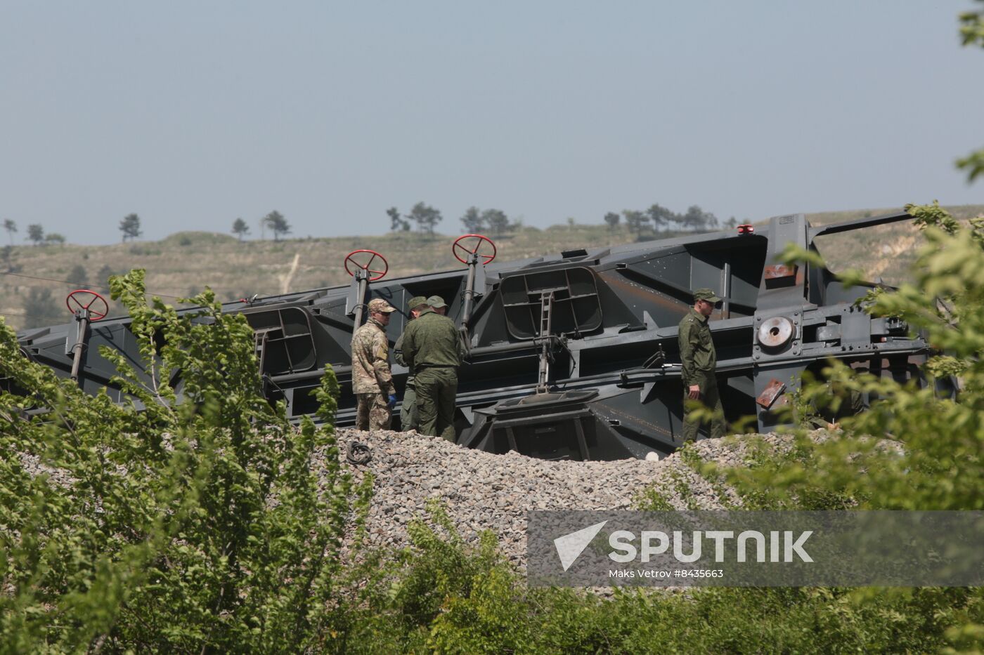 Russia Crimea Railway Explosion