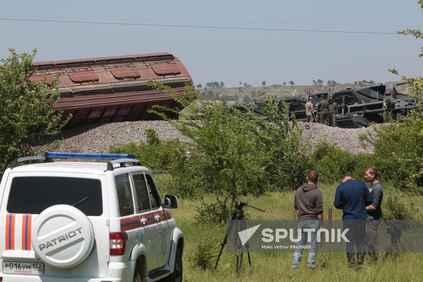 Russia Crimea Railway Explosion