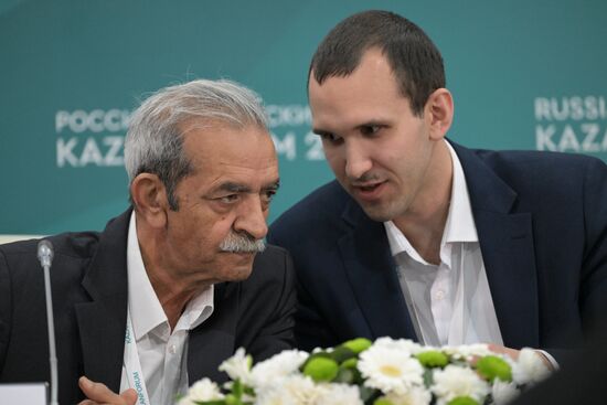 KAZANFORUM 2023. News conference before session, Business Dialogue: Russia - Iran