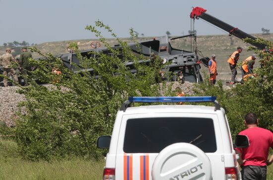 Russia Crimea Railway Explosion