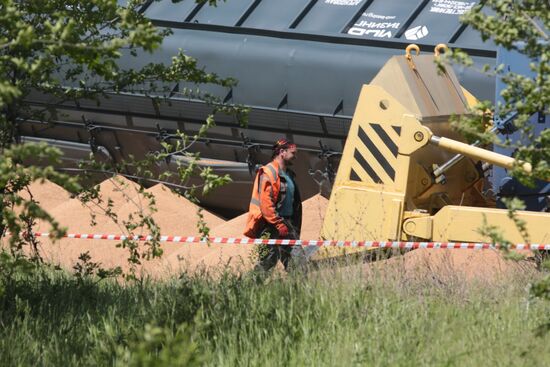 Russia Crimea Railway Explosion