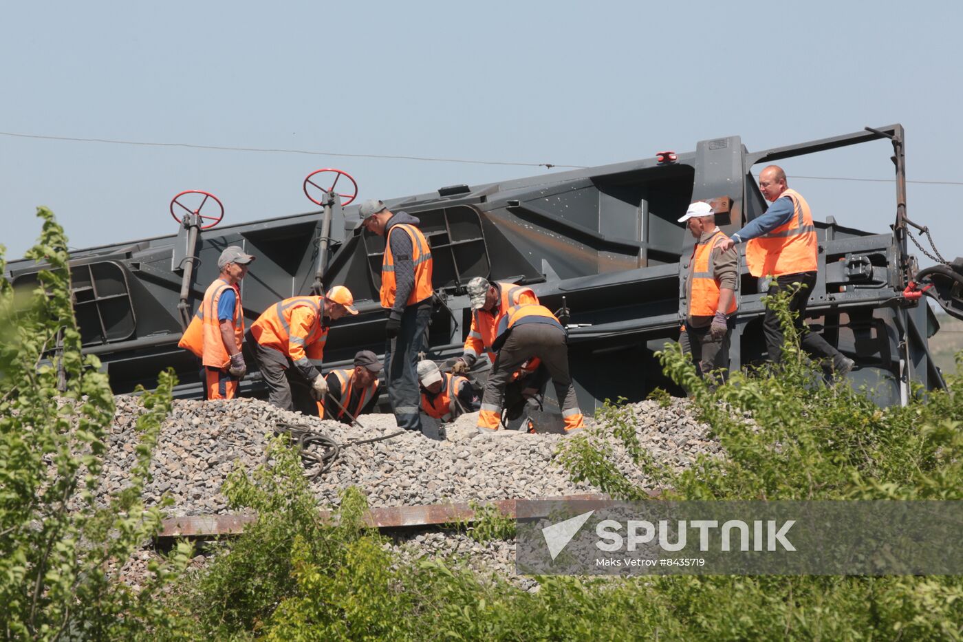 Russia Crimea Railway Explosion