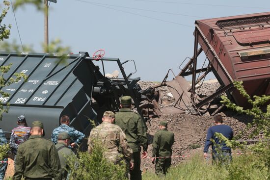 Russia Crimea Railway Explosion