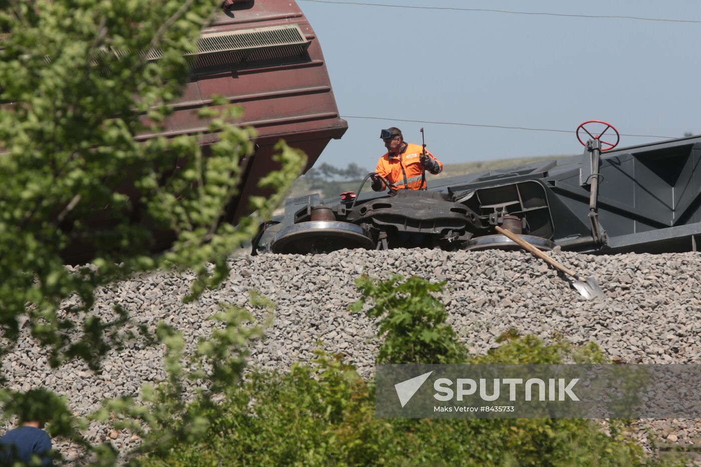 Russia Crimea Railway Explosion