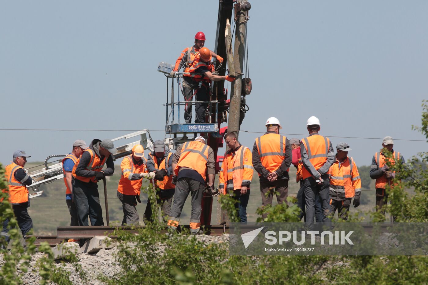 Russia Crimea Railway Explosion