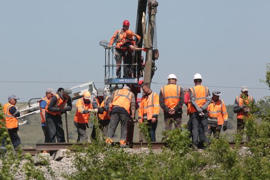 Russia Crimea Railway Explosion