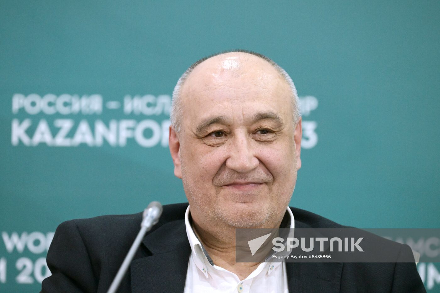 KAZANFORUM 2023. Press conference on the promotion of national heroes