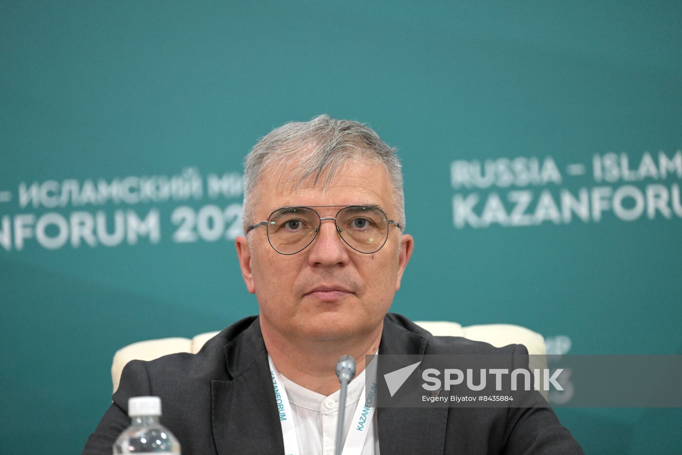 KAZANFORUM 2023. News conference before session, Business Dialogue: Russia - Iran