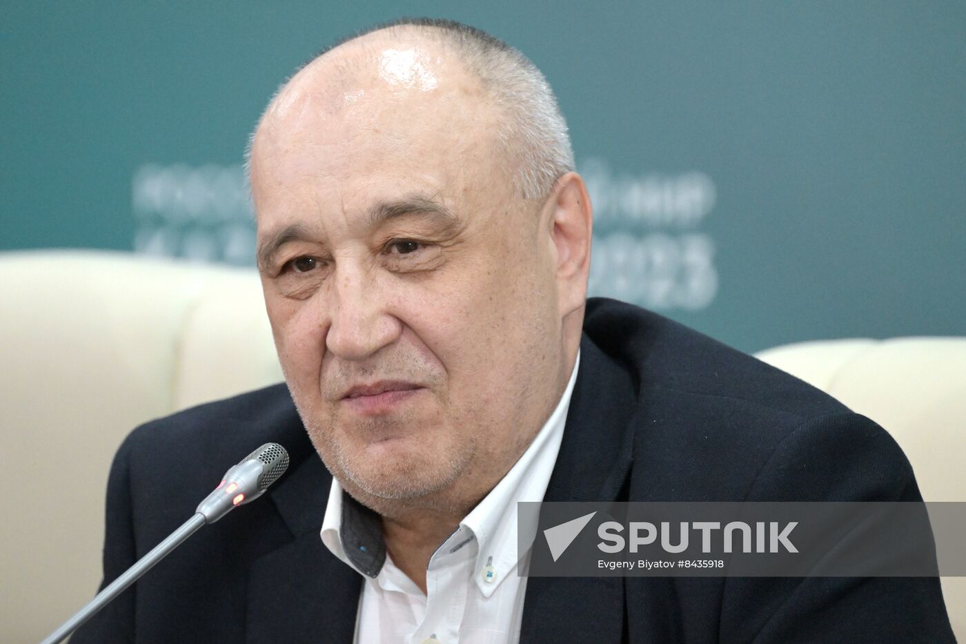 KAZANFORUM 2023. Press conference on the promotion of national heroes