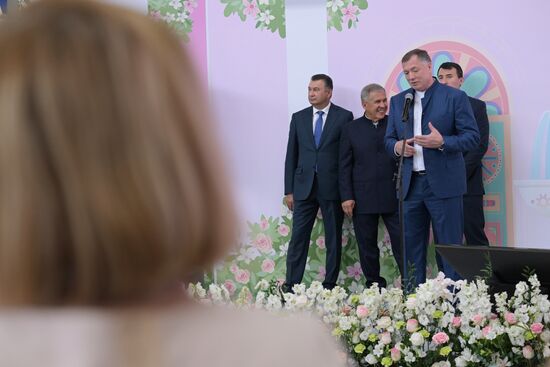 Head of Republic of Tatarstan Rustam Minnikhanov visits KAZANFORUM 2023