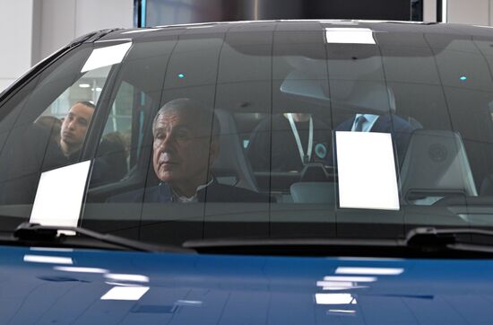 Head of the Republic of Tatarstan Rustam Minnikhanov visits the 14th Russia - Islamic World: KazanForum International Economic Forum. Crediting the source is mandatory when using the photo. Location: Russia, Republic of Tatarstan, Kazan. Author: Evgeny Biyatov/ANO “Directorate for Sports and Social Projects”. Head of Republic of Tatarstan Rustam Minnikhanov visits KAZANFORUM 2023