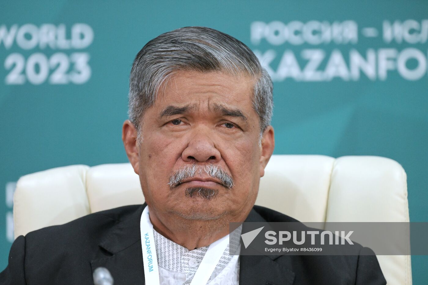 KAZANFORUM 2023. News conference on the results the Russia-Malaysia roundtable discussion