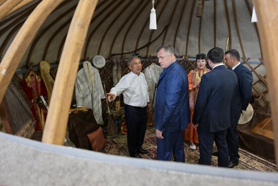 Head of Republic of Tatarstan Rustam Minnikhanov visits KAZANFORUM 2023