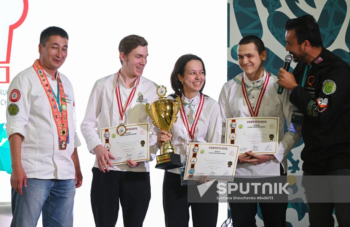KAZANFORUM 2023. Dialogue of Cultures: Opening of the International Cup of Chefs KazanForum 2023