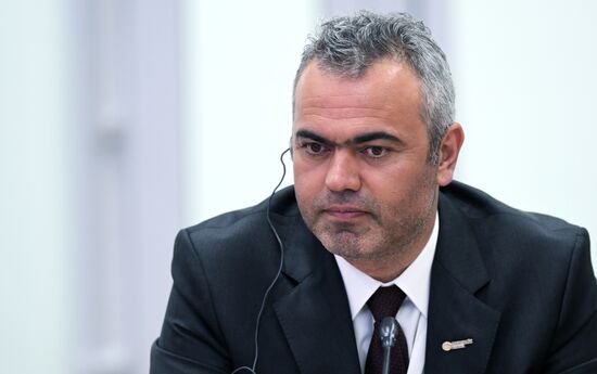 Oktem Ecevit, Coskunoz Alabuga General Manager, Turkiye, at the Russia - Turkiye session held as part of the 14th Russia - Islamic World: KazanForum International Economic Forum. Crediting the source is mandatory when using the photo as stated in the media bank section dedicated to the forum. Location: Russia, Republic of Tatarstan, Kazan. Author: Pavel Lisitsyn/ANO “Directorate for Sports and Social Projects”. KAZANFORUM 2023. Russia - Turkiye