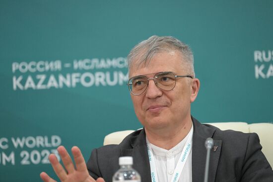 KAZANFORUM 2023. News conference before session, Business Dialogue: Russia - Iran