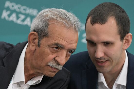 KAZANFORUM 2023. News conference before session, Business Dialogue: Russia - Iran
