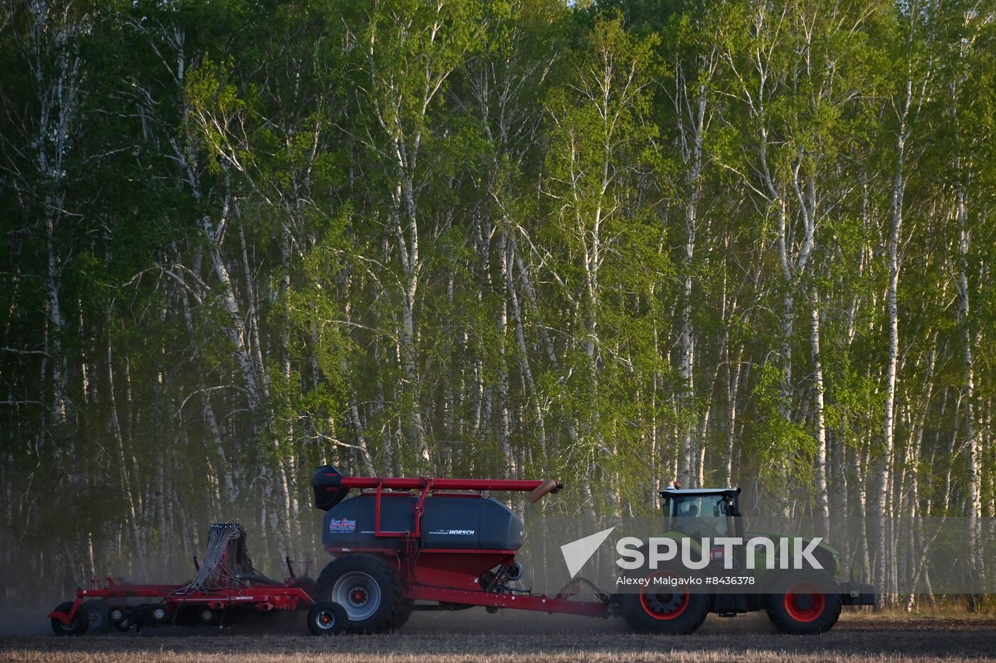 Russia Agriculture Sowing