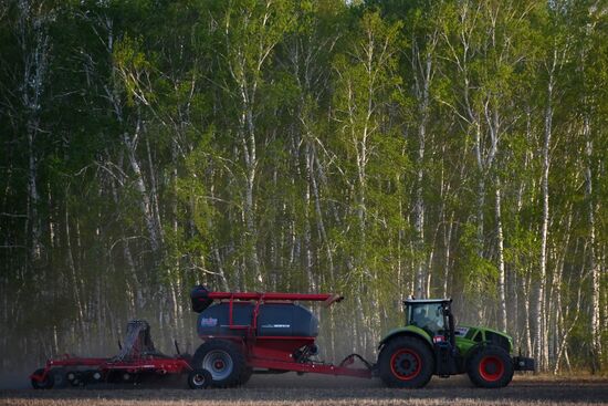 Russia Agriculture Sowing