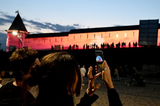 KAZANFORUM 2023. Glow of the Kremlin Festival of Light