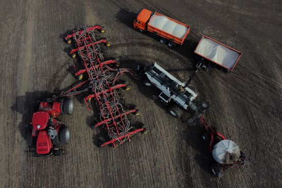 Russia Agriculture Sowing