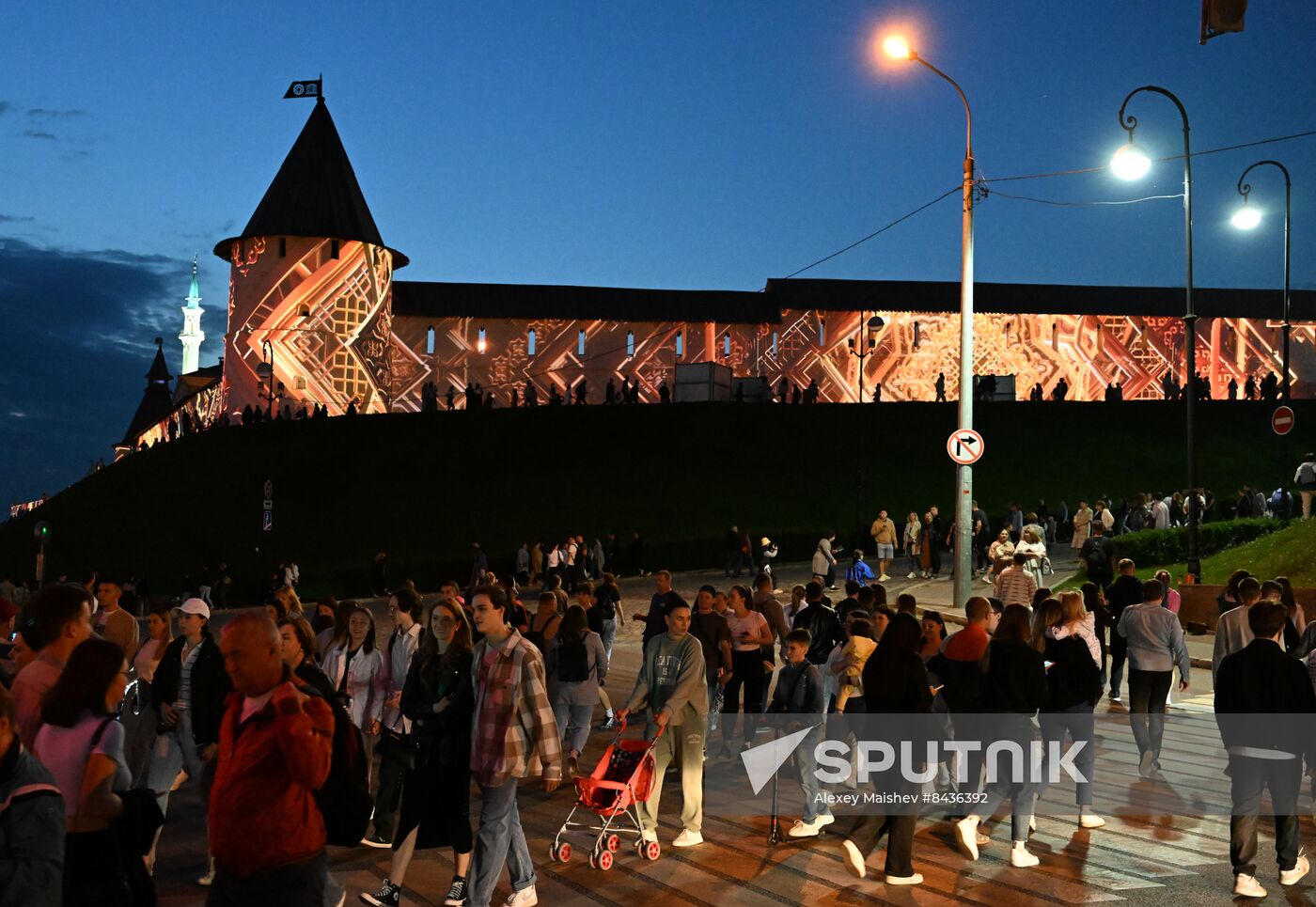 KAZANFORUM 2023. Glow of the Kremlin Festival of Light