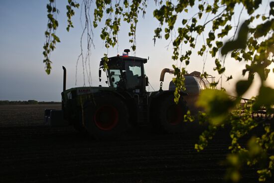 Russia Agriculture Sowing