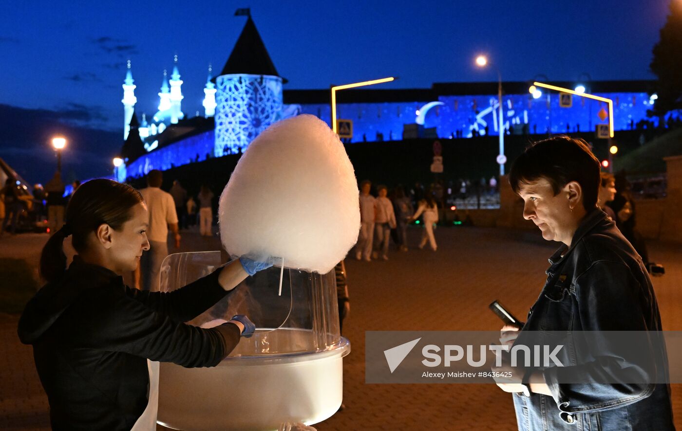 KAZANFORUM 2023. Glow of the Kremlin Festival of Light