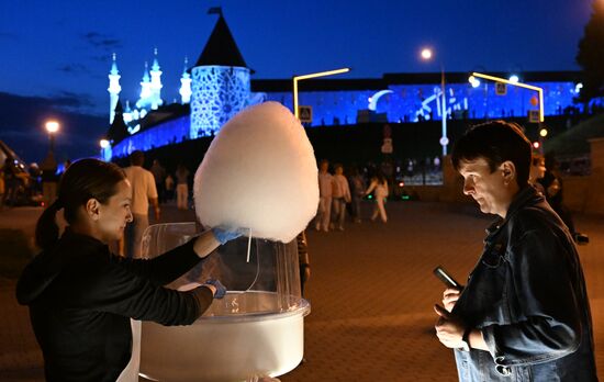 KAZANFORUM 2023. Glow of the Kremlin Festival of Light