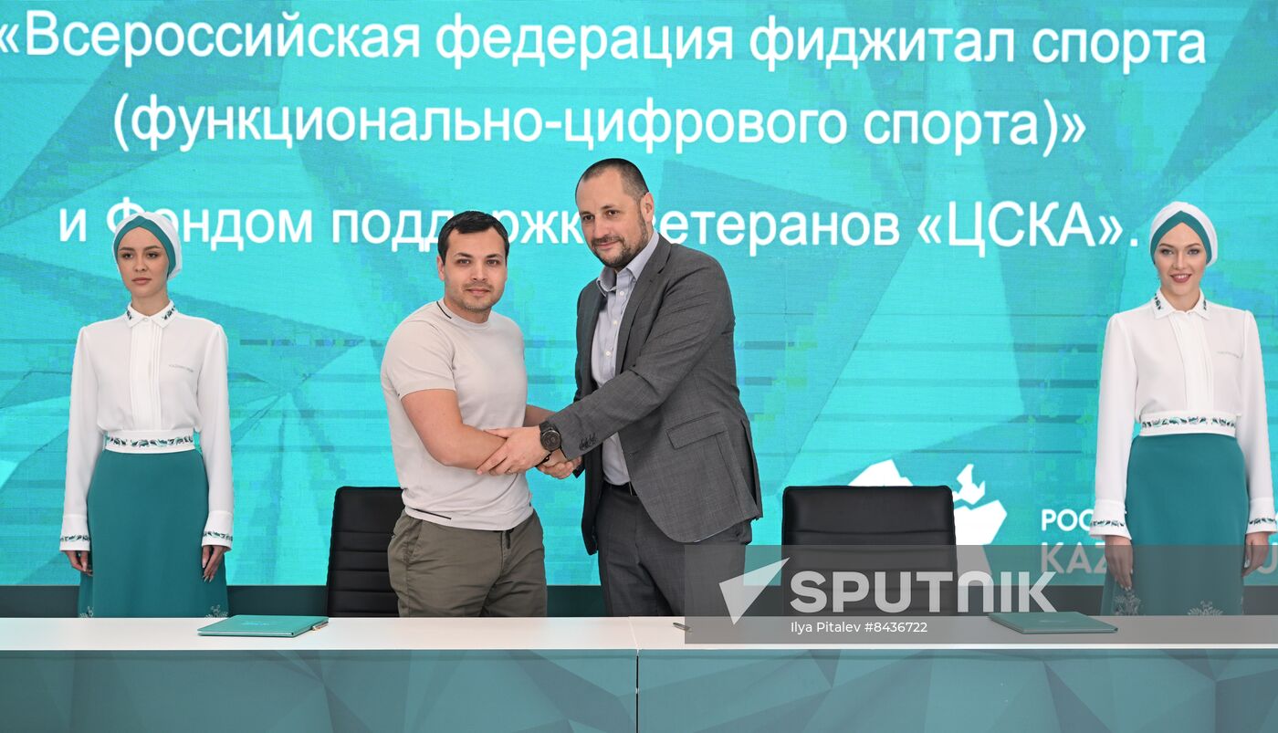 KAZANFORUM 2023. Signing ceremonies