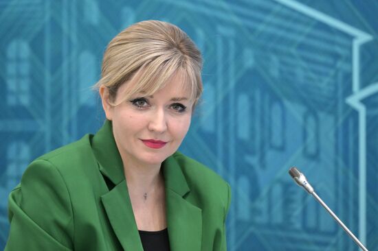 Elina Sidorenko, General Director of the ZaBusiness. RF platform for working with entrepreneurs' appeals, at the session, Protection of Rights of Entrepreneurs and Investors in Russia and OIC Countries, held as part of the 14th Russia - Islamic World: KazanForum International Economic Forum. Photos may be used as stated in the media bank section concerning the forum. Location: Russia, Republic of Tatarstan, Kazan. Author: Evgeny Biyatov/ANO “Directorate for Sports and Social Projects”. KAZANFORUM 2023. Protection of Rights of Entrepreneurs and Investors in Russia and OIC Countries