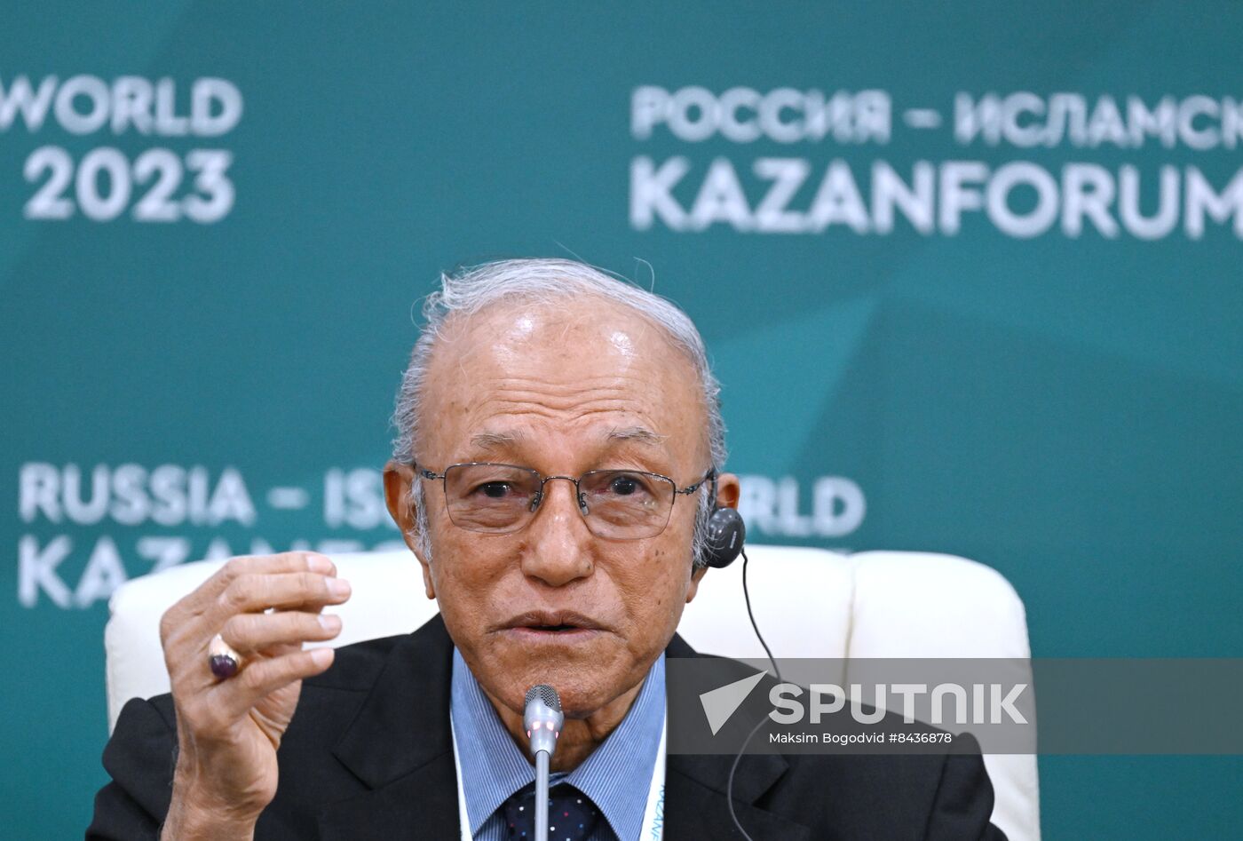KAZANFORUM 2023. Russia-Indonesia news conference