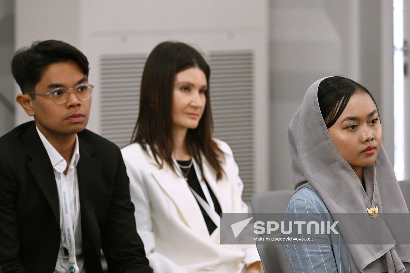 KAZANFORUM 2023. Russia-Indonesia news conference